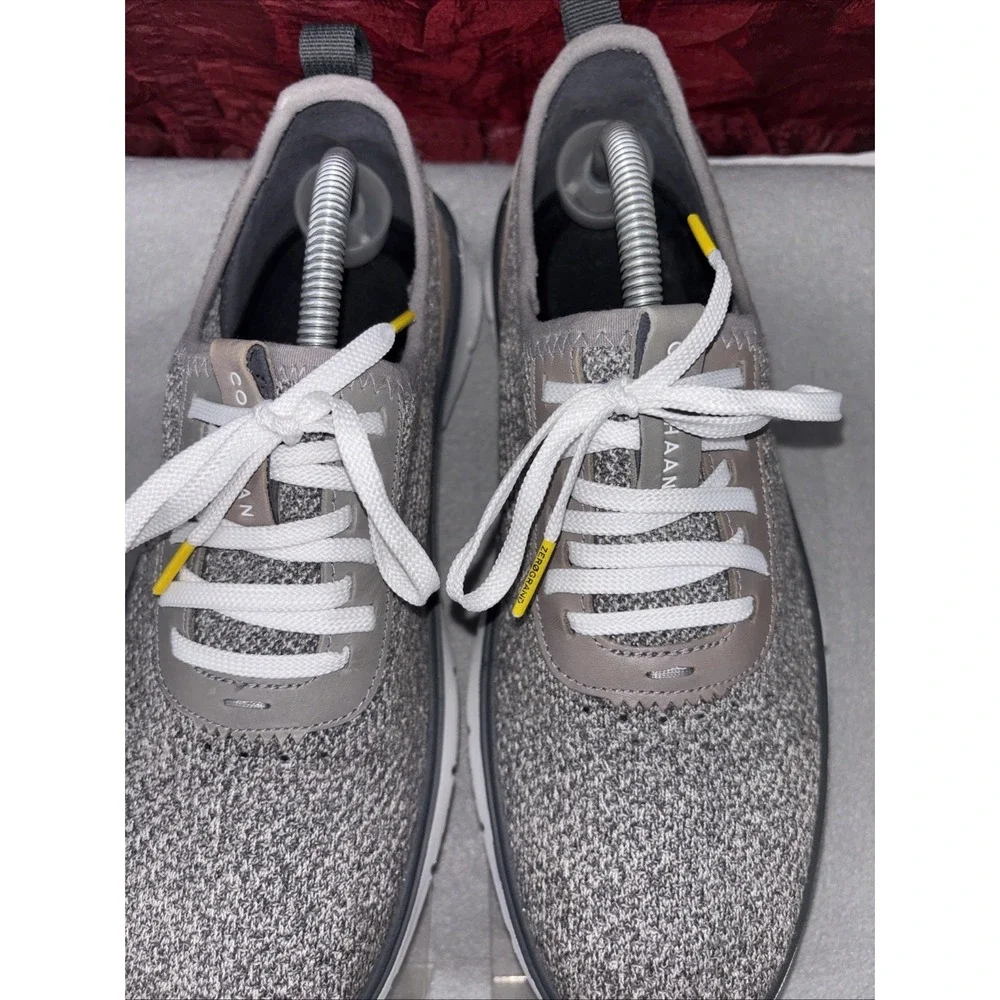 Cole Haan Generation ZeroGrand Stitchlite Men's 9 Glacier Gray Casual Shoes EUC